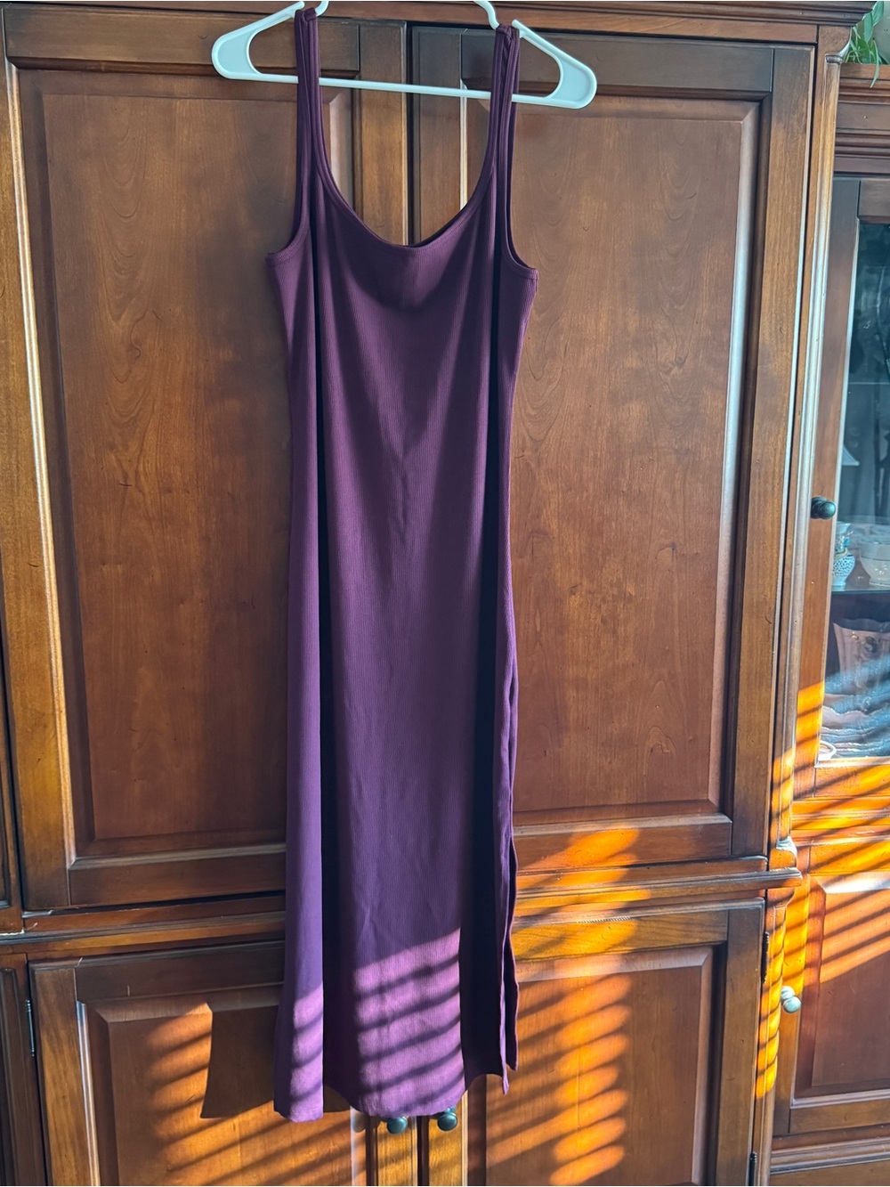 PINK Victoria's Secret Plum Midi Dress